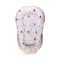 XKKO LUX Wendbares Babynest - Wild Forest