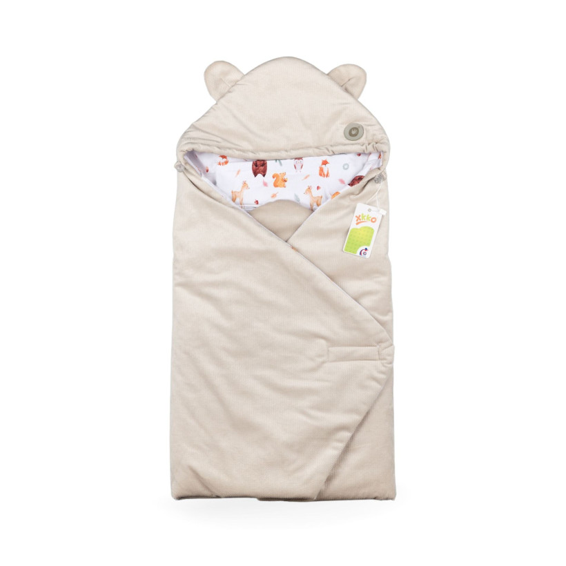 XKKO LUX Fußsack für den Auto-Kindersitz - Wild Forest